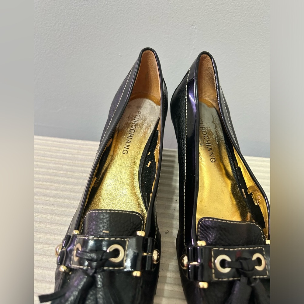 ARTUO CHANG Wedge loafers with tassel - Picture 4 of 11